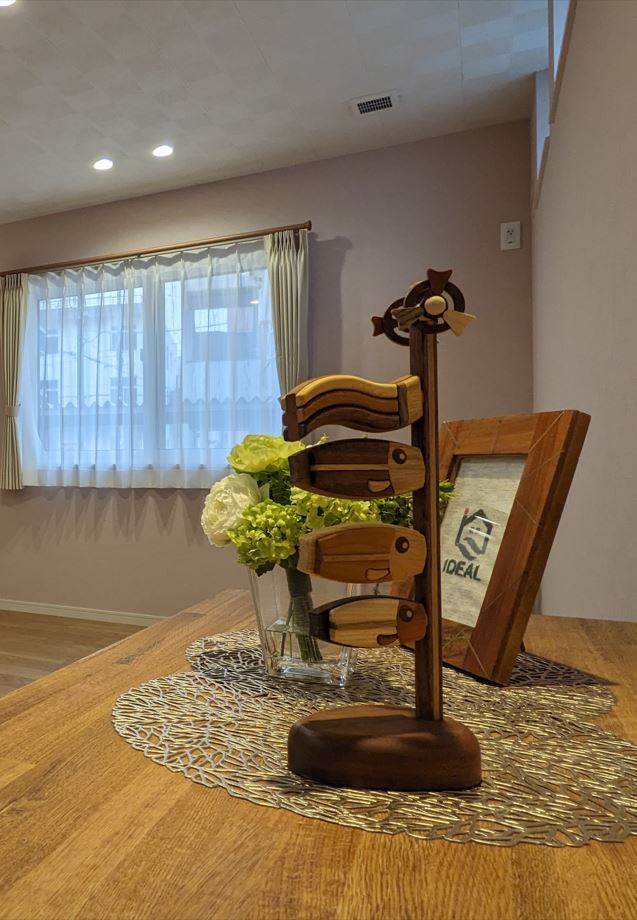 床下エアコンと小屋裏エアコンのある快適な家