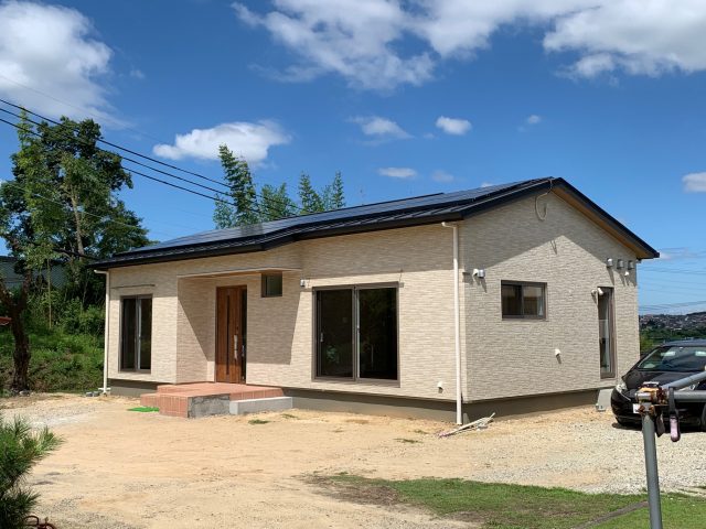 坂の上の「平屋の家」/豊田市22坪
