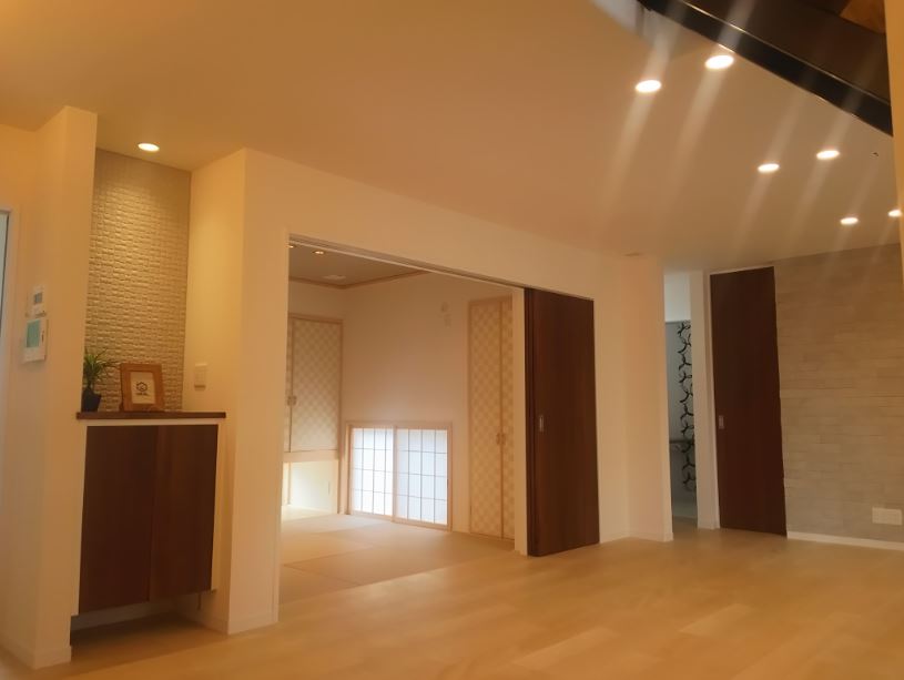 明るく開放感のある一家団欒の家／刈谷市