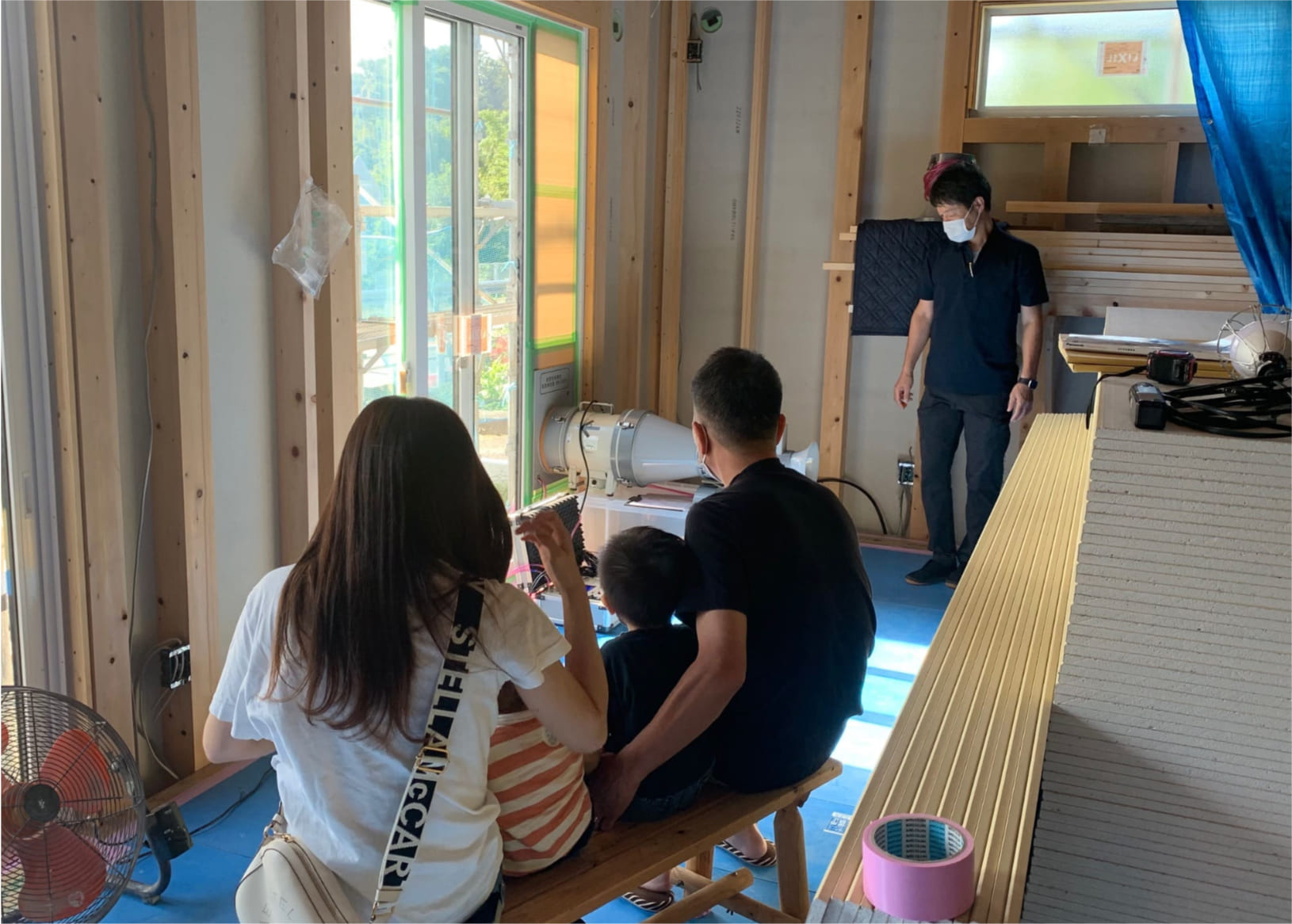 自信があるからできる公開気密測定